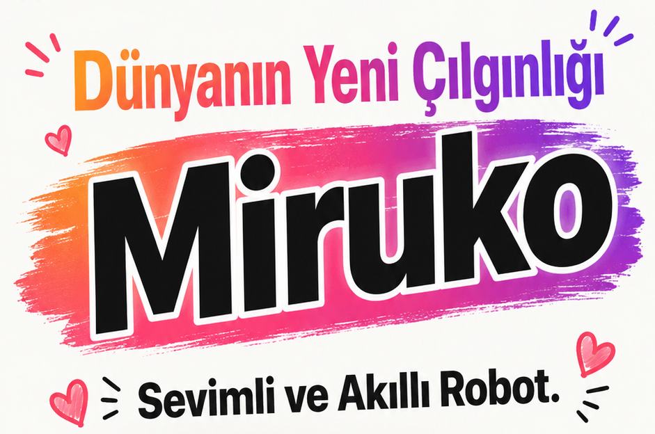 Dünyanın Yeni Çılgınlığı Miruko. Sevimli ve Akıllı Robot.